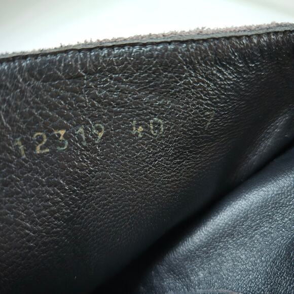 Freda Salvador NEW Ace Suede Leather Grey Lace Up High Heel Desert Boots Size 7 - Picture 9 of 11